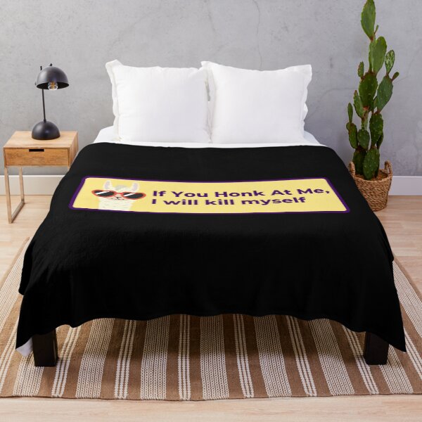 Item preview, If you honk at me, I will kill myself. designed and sold by OnTheTrend.