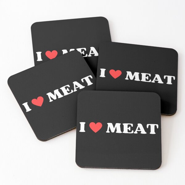 Item preview, I Heart Meat designed and sold by RedPumpFlash.