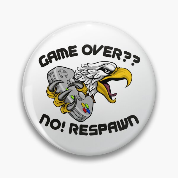 Item preview, Game Over? No! Respawn designed and sold by aipolohu.