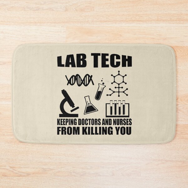 Item preview, Funny Med Lab tech sayings scientist mlt Medical Laboratory technician humor designed and sold by Alexaltay.