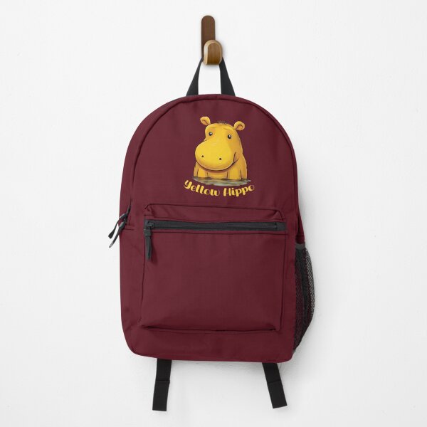 Item preview, Young yellow hippo designed and sold by AlchemyColor.