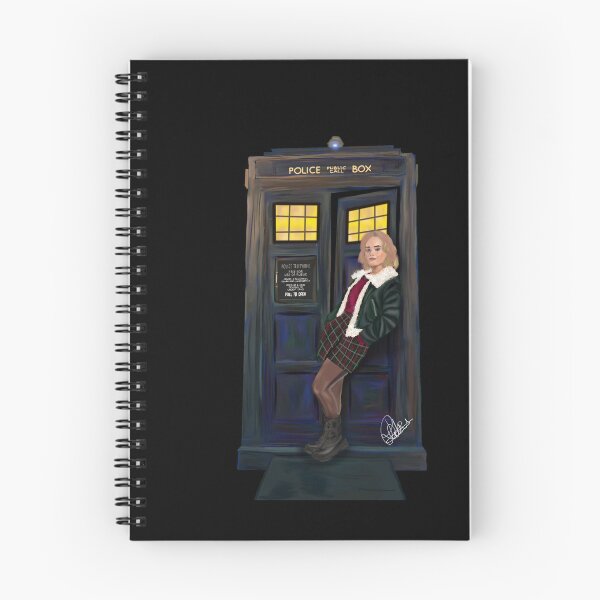 Item preview, Ruby Sunday and the Blue Police Box designed and sold by RedGibson.