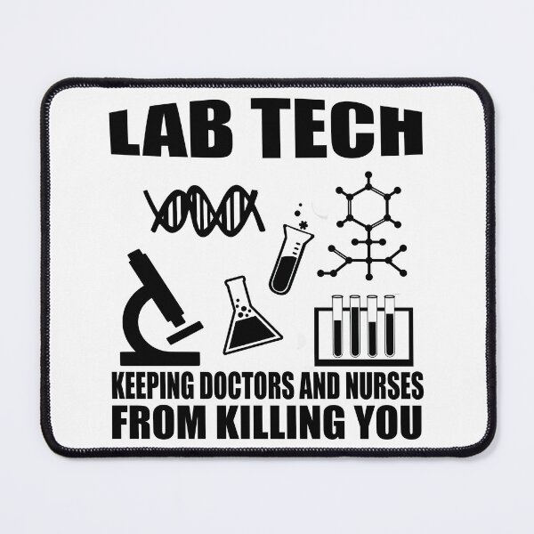 Item preview, Funny Med Lab tech sayings scientist mlt Medical Laboratory technician humor designed and sold by Alexaltay.