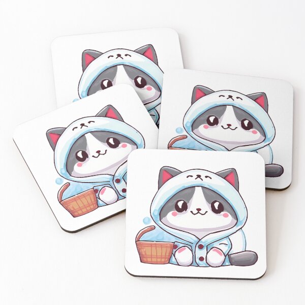 Item preview, Cat wearing Bathrobe designed and sold by Serene Madcap.