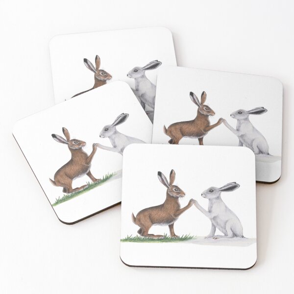 Item preview, Mountain hares designed and sold by Chouetteplanete.
