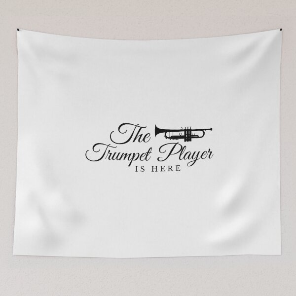 Item preview, Relax The trumpet Player Is Here designed and sold by TrendMosaic.