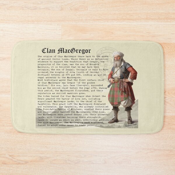 Item preview, MacGregor Scottish Clan History  designed and sold by BagTown Clans.