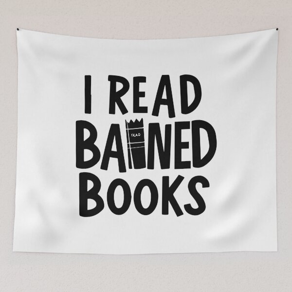 Item preview, I Read Banned Books designed and sold by Timegraf.