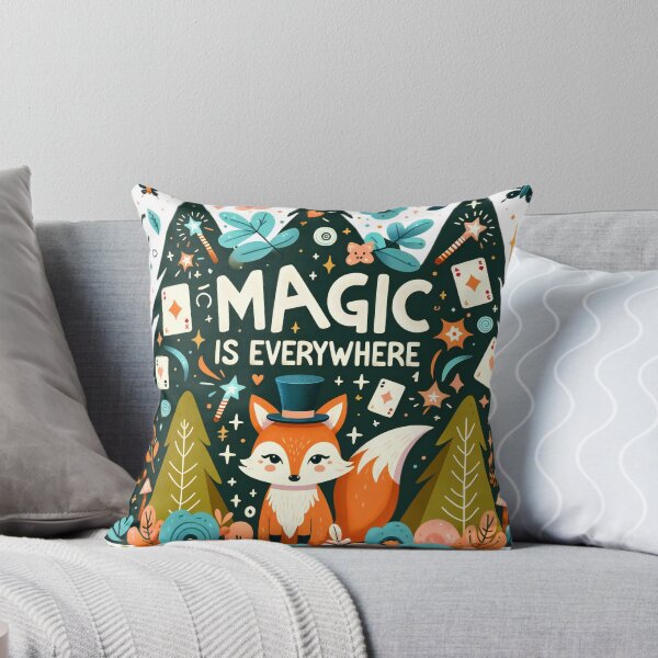 Item preview, Enchanted Forest Whimsy" Magic Fox designed and sold by ArtComixHaven.