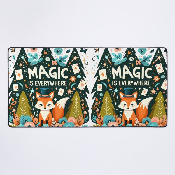 Item preview, Enchanted Forest Whimsy" Magic Fox designed and sold by ArtComixHaven.