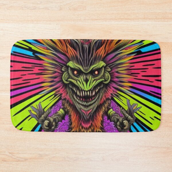 Item preview, Trippy Retro Style Monster Skateboarder designed and sold by TheDarkWardrobe.