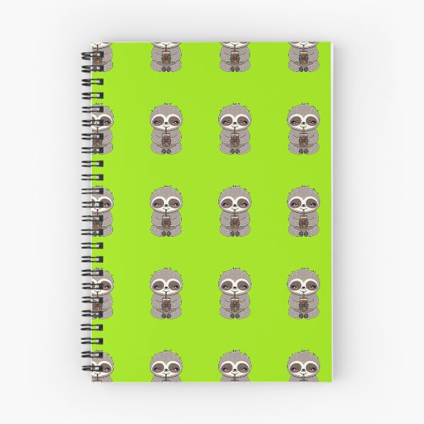 Item preview, Cute sloth drinking boba chocolate milk designed and sold by bukajart.