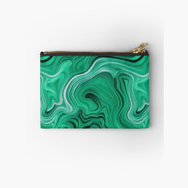 Item preview, Liquid Swirl Contemporary Abstract Pattern in  Green designed and sold by Lexicon-Looks.
