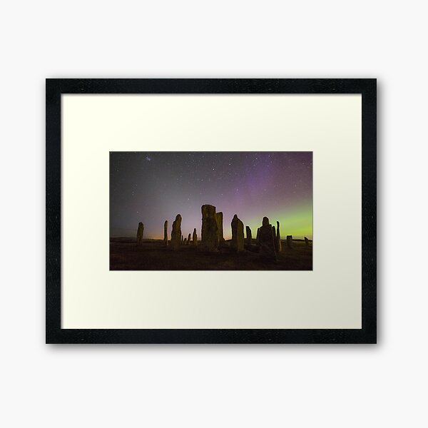 Callanish magic Framed Art Print