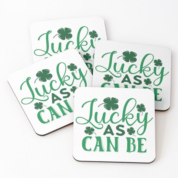 Item preview, Lucky As Can Be St Patricks Day designed and sold by CheekyChimpCo.