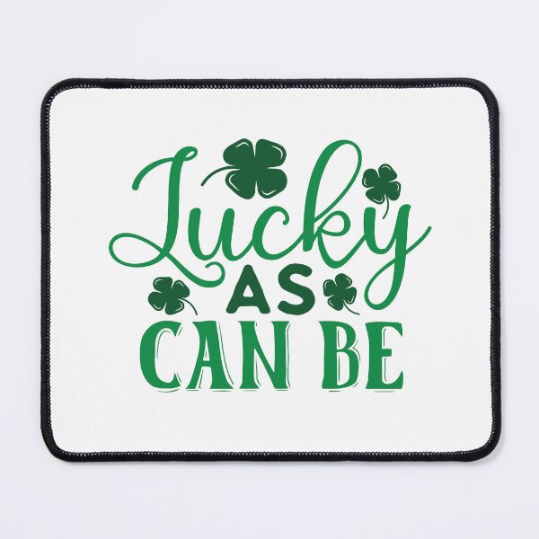 Item preview, Lucky As Can Be St Patricks Day designed and sold by CheekyChimpCo.