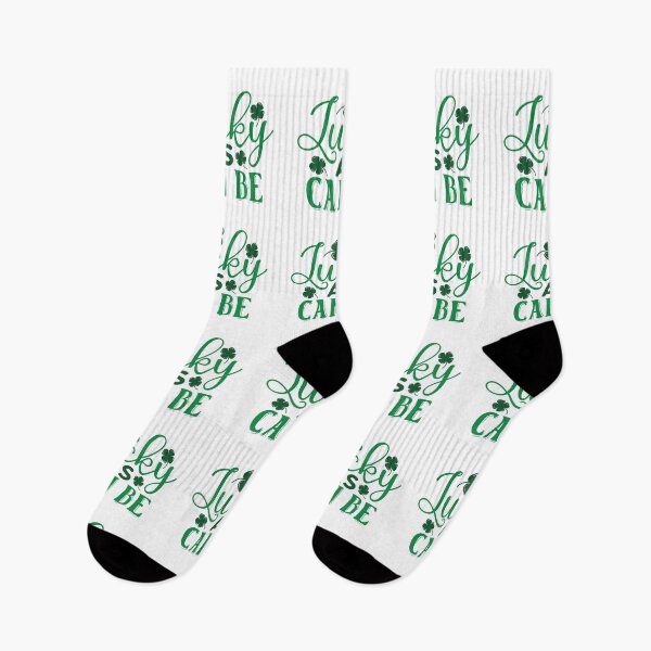Item preview, Lucky As Can Be St Patricks Day designed and sold by CheekyChimpCo.