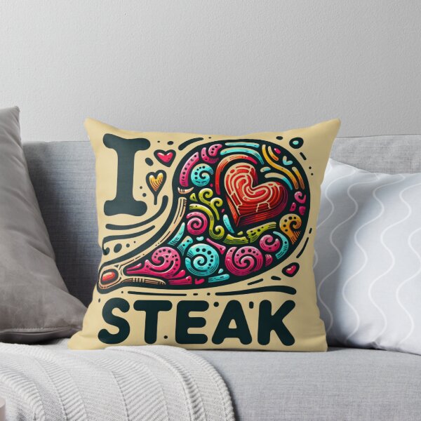 Item preview,  I LOVE STEAK  designed and sold by ArtFeverShop.