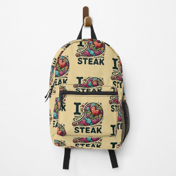 Item preview, I LOVE STEAK designed and sold by ArtFeverShop.