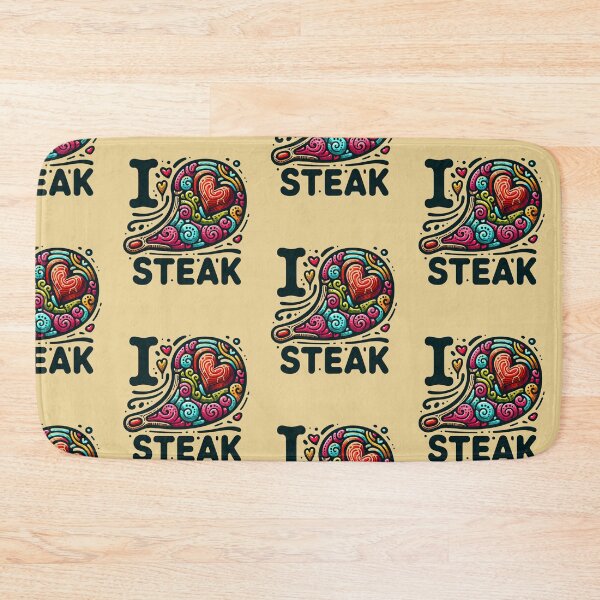 Item preview,  I LOVE STEAK  designed and sold by ArtFeverShop.