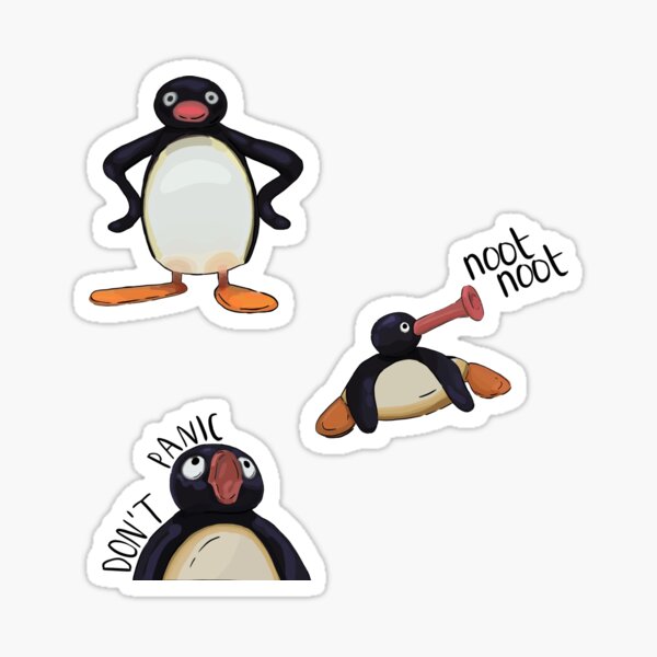 Vista previa del artículo con la obra «paquete de pingu», diseñado y vendido por maryflo.