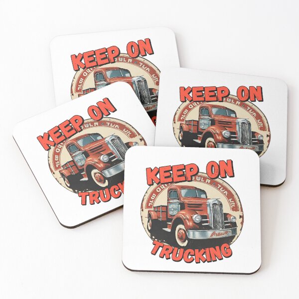 Artikelvorschau, Vintage Blechschild - Keep on Trucking entworfen und verkauft von Toms Tee.