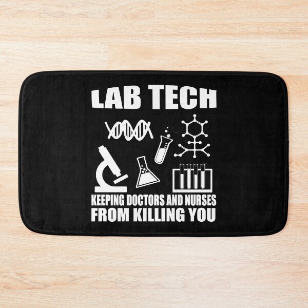 Item preview, Funny Med Lab tech sayings scientist mlt Medical Laboratory technician humor designed and sold by Alexaltay.