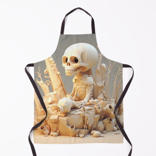 Item preview, funny preppy skeleton waiting for a soul mate designed and sold by MilkyBerryShop.