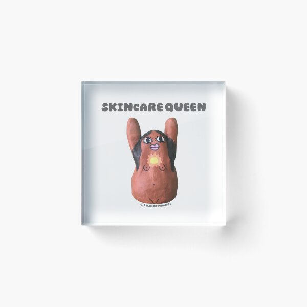 Item preview, Skincare queen, blob, cute blob, v8 | @lilsboobthangs © designed and sold by lilsboobthangs.