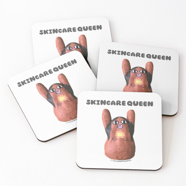 Item preview, Skincare queen, blob, cute blob, v8 | @lilsboobthangs © designed and sold by lilsboobthangs.