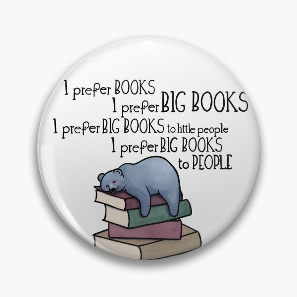 Item preview, I prefer books to people designed and sold by alies-art.