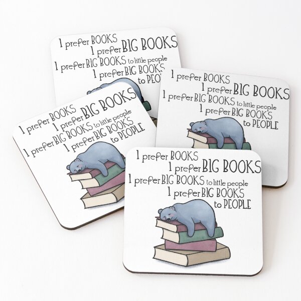 Item preview, I prefer books to people designed and sold by alies-art.