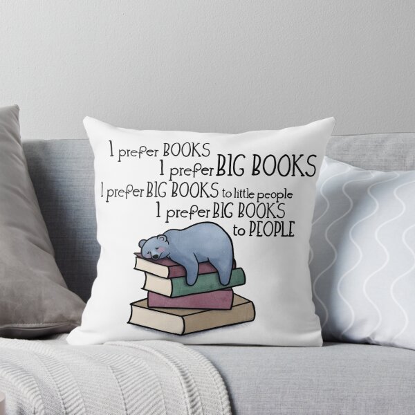 Item preview, I prefer books to people designed and sold by alies-art.