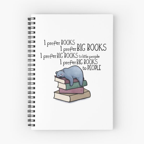 Item preview, I prefer books to people designed and sold by alies-art.