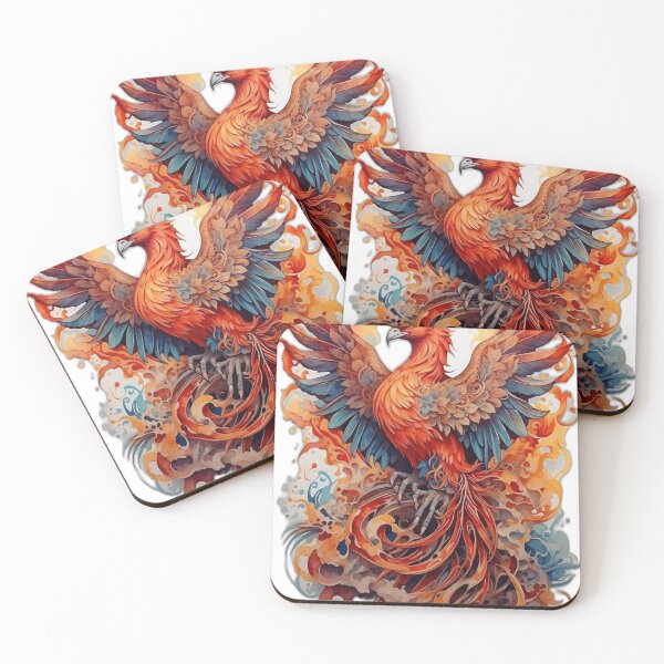 Item preview, Full Back color phoenix Tattoo designed and sold by Mobile Cases Store.