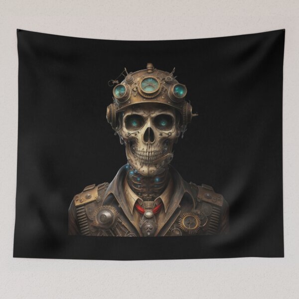 Item preview, Steampunk skeleton designed and sold by artchic4you.
