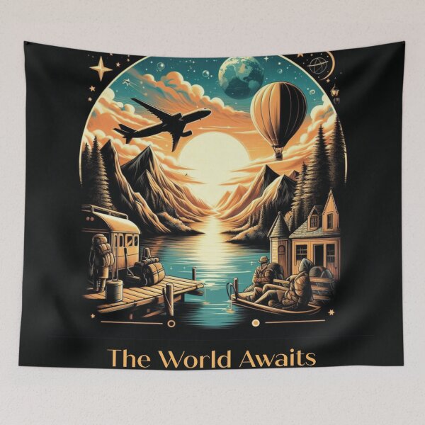 Item preview, the world awaits designed and sold by Fluffy Mackeral.