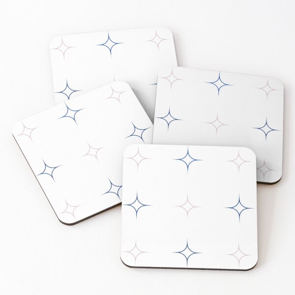 Item preview, Blue and Cream Star Pack, Minimal Medium Blue Star, Blue Sprinkles, Blue Marble Star Pattern 2024 New Year Design  designed and sold by Art Shimmers.