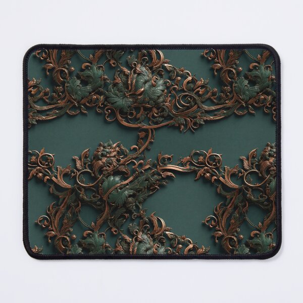 Item preview, ORNATE COPPER ON GREEN designed and sold by NAG5089A.