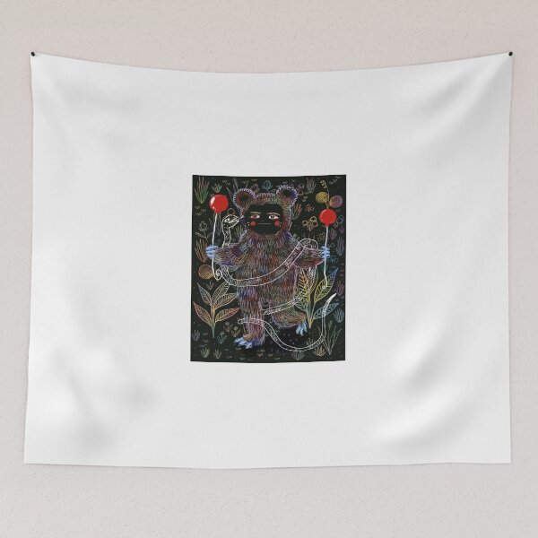 Item preview, The bear holds two balloons  designed and sold by AltheaTheThird.
