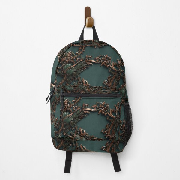 Item preview, ORNATE COPPER ON GREEN designed and sold by NAG5089A.