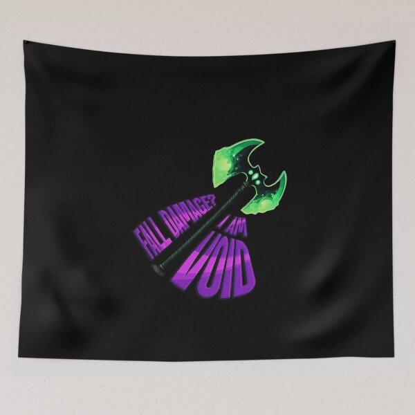 Item preview, Fall Damage? I'm Void - Designed for Bedwars Gamers (Purple) designed and sold by TyxShop.