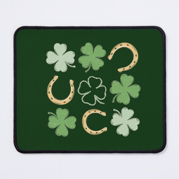 Item preview, Lucky Shamrocks St Patricks Day designed and sold by CheekyChimpCo.