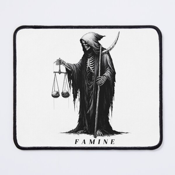 Item preview, Famine: A Grim Portrait of one of the Four Horsemen of Apocalypse designed and sold by Aroncross111.