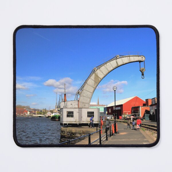 Item preview, Historical Steam Engine Crane at Bristol Harbor.. designed and sold by Arvind Singh.