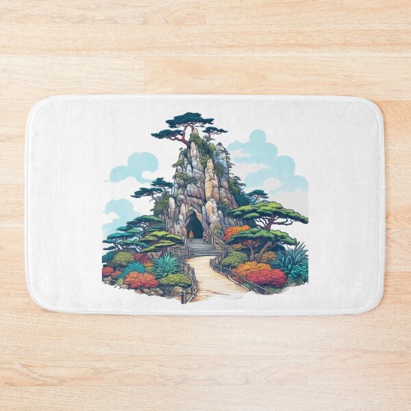 Item preview, Seokguram Grotto, Gyeongju Watercolor designed and sold by PaintMeWorld.