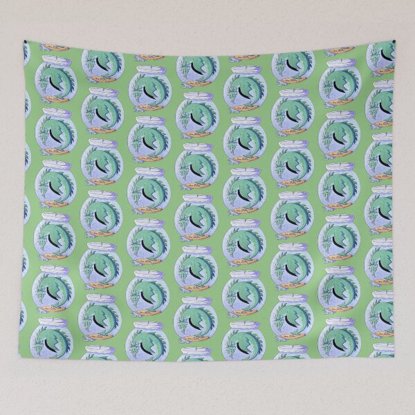 Item preview, Nessie in a Fishbowl designed and sold by skybluekitty.