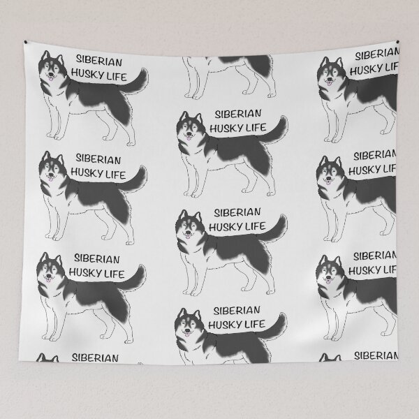 Item preview, Siberian Husky Life designed and sold by SnowySibeArt.