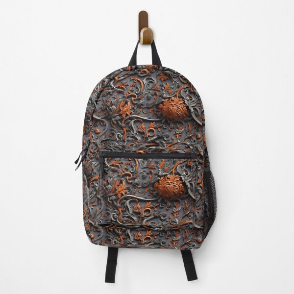 Item preview, ORNATE ORANGE AND GREY V2 designed and sold by NAG5089A.