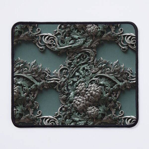 Item preview, ORNATE SILVER AND GREEN V3 designed and sold by NAG5089A.